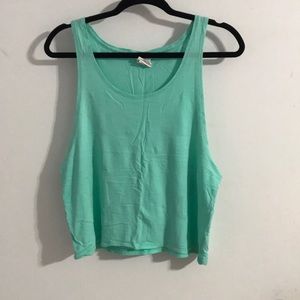 PINK Crop Muscle Tank